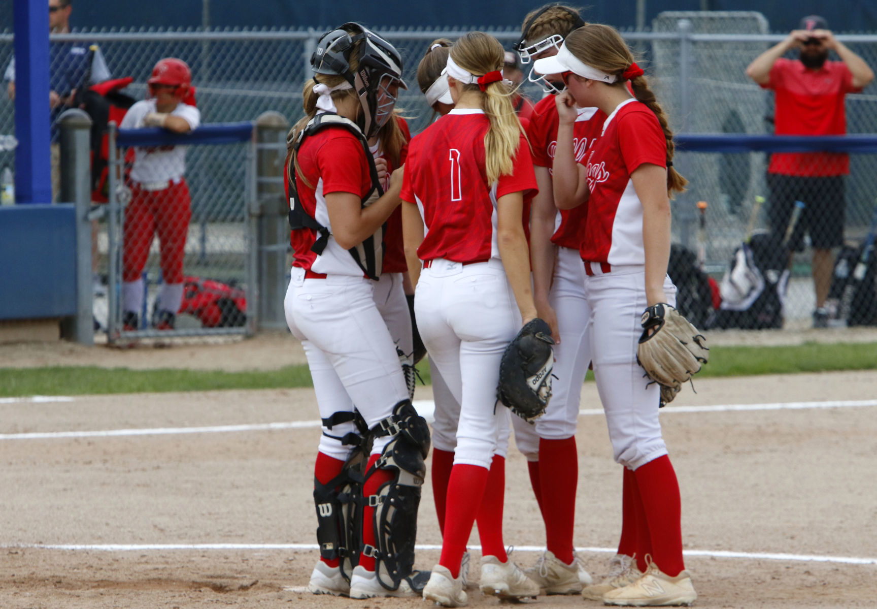 Gallery: 4A softball semistate: Crown Point vs. Fishers